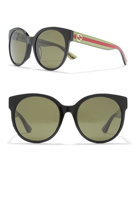 gucci 48mm sunglasses|Gucci 56mm round sunglasses.